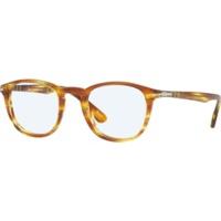 persol po3143v 1050 brown striped yellow