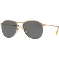 persol po7649s 106958 goldgreen polarized