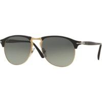 persol po8649s 9571 blackdark grey faded