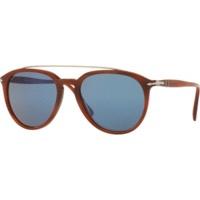 persol po3159s 904656 brown stripedblue