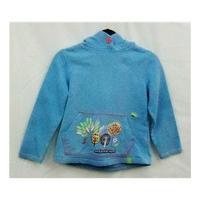 Peter Storm Blue Hooded Top Size Age 5-6