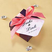 Personalized Favor Tags - Pink Clover (set of 36)