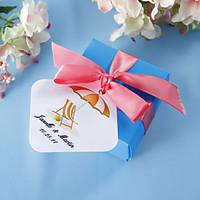 Personalized square tags - Enjoy Your Life (set of 36)