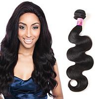 peruvian body wave 1b virgin human hair extensions 1 bundles 100g 8a u ...