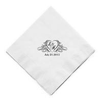 personalized napkins set of 100 more colors