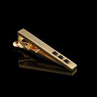 Personalized Tie Clip For Men\'s Gifts Customized Engraved Cufflinks Tie Clips Set For Wedding Groom Gold Custom Tie bar