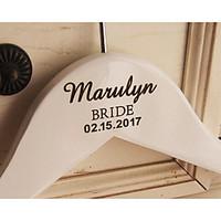Personalized Wedding Hanger Custom Wedding Dress Hanger Bridesmaid dress Hanger Gift