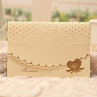 Personalized Tri-Fold Wedding Invitations Invitation Cards-50 Piece/Set