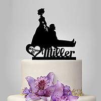 Personalized Acrylic Funny Wedding Cake Topper