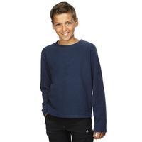 peter storm kids unisex coniston crew neck fleece navy