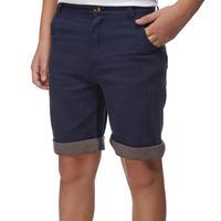 peter storm boys turn up shorts navy