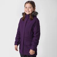 Peter Storm Girls\' Waterproof Parka, Purple