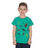 peter storm boys insects t shirt green green