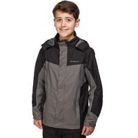 peter storm boys edale waterproof jacket grey grey