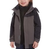 peter storm boys lakeside 3 in 1 jacket grey grey