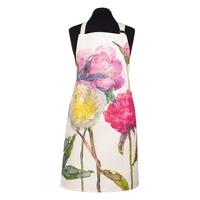 Peonies Floral Apron