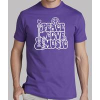 peace, love, music purp