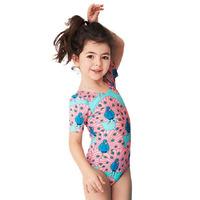 peacock girls swimsuit blue quality kids boys girls