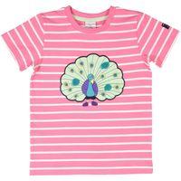 Peacock Appliquè Kids Top - Pink quality kids boys girls