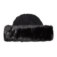 Peter Storm Women\'s Camilla Fur Trim Hat, Black