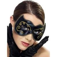 Persian Eyemask with Glitter Effect and Braided Edge