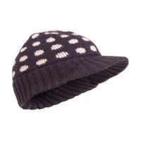 peter storm girls tessa peaked beanie grey