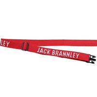 Personalised Luggage Straps (2) Buy 2 SAVE £4, Red x 2, Polypropylene