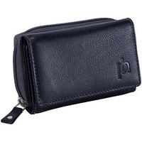 personalised ladies leather coin tray purse navy leather