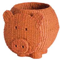 pedro pig storage basket pink