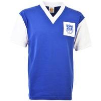 peterborough united 1960s retro football shirt