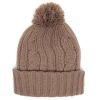 Peter Storm Women\'s Thinsulate Pom Pom Hat, Brown