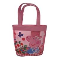 Peppa Pig Canvas & Beach Tote Bag, 23 Cm, Pink