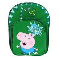 Peppa Pig George With Dragon Backpack With Front Pouch