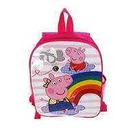 Peppa Pig Reversible Children\'s Backpack, 31 Cm, 6 Liters, Pink