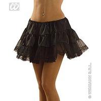 Petticoat Satin / Lace Black Accessory For Fancy Dress