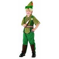 Peter Pan - Disney Childrens Fancy Dress Costume - Large - Ages 7-8