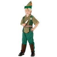 Peter Pan - Disney Childrens Fancy Dress Costume - Small - Ages - 3-4