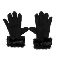 Peter Storm Women\'s Fur Lined Gloves, Black