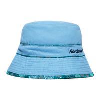 peter storm womens reversible bucket hat blue