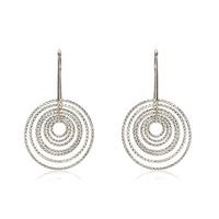 penny levi radiance sterling silver hoop earrings