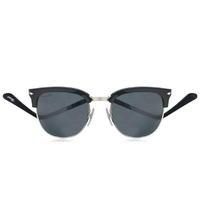 persol half rim folded sunglasses