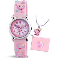 PEPPA PIG Kids Peppa Gift Set Watch