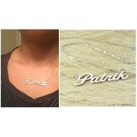 Personalised Name Necklace - 16 Inch Chain