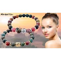 Peace Bracelets Made With Natural Stones