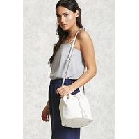 Pebbled Faux Leather Bucket Bag