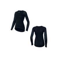 Pearl Izumi Women\'s Transfer Wool Long Sleeve Baselayer | Black - L