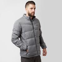 peter storm mens textured down jacket grey grey