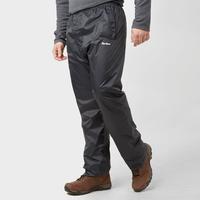 peter storm mens packable pants black black