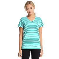 Peter Storm Women\'s Angel Stripe T-Shirt - Green, Green