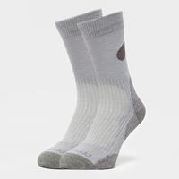 peter storm light outdoor sock twin pack grey grey